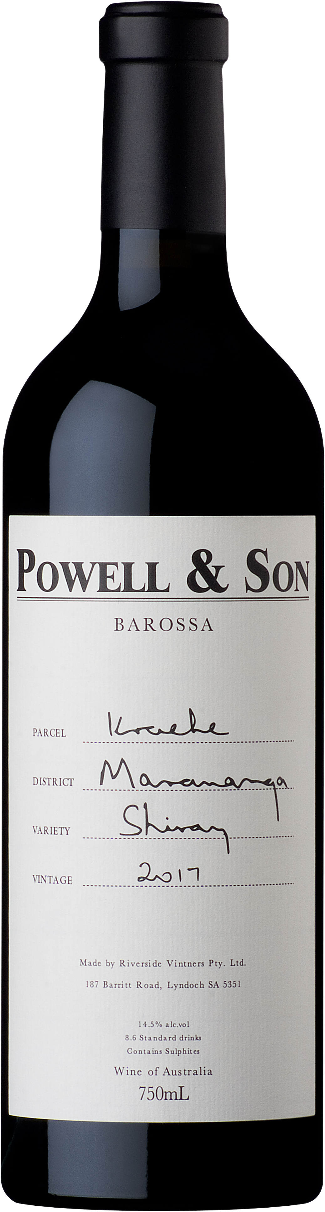 Neldner Road Powell & Son Kraehe Shiraz 2017